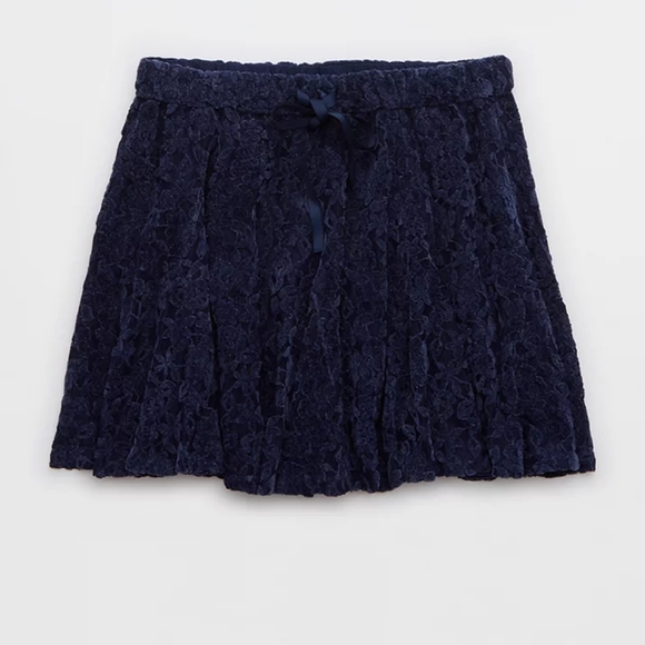 Aerie Lace Godet Skirt - Picture 2 of 5